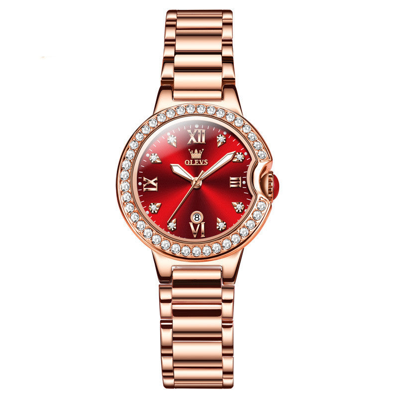 Waterproof Women's Watch - Stylish & Durable Ladies Wristwatch for Swimming, Running & Outdoor Activities