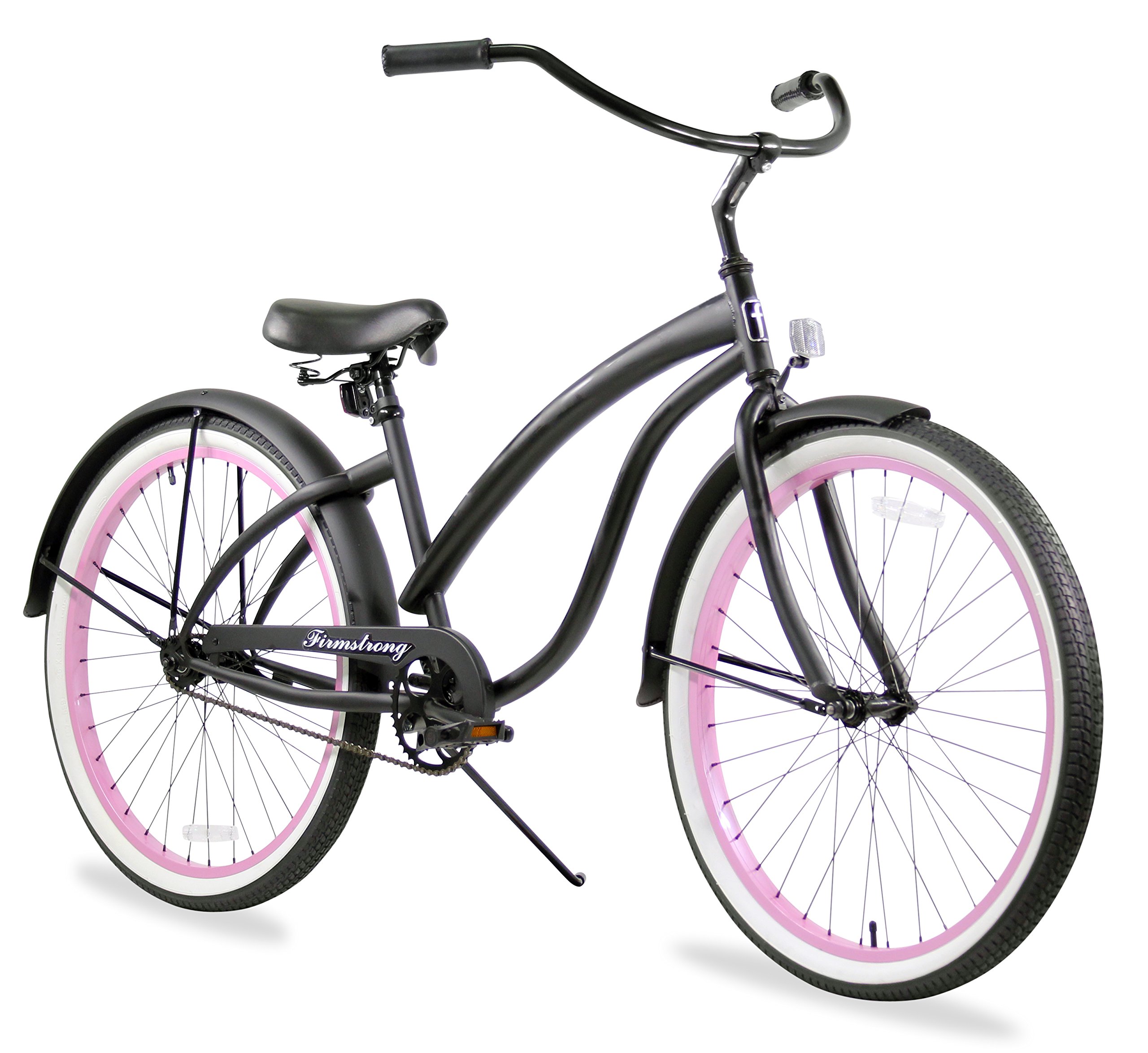 Firmstrong Bella Fashionista Beach Cruiser Bicycle for Women - Comfortable 7-Speed Commuter Bike with Classic Retro Design - Perfect for Beach Rides, City Cruising & Leisure Cycling