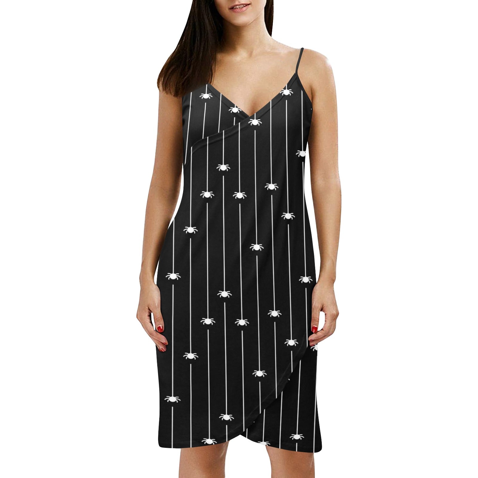 Sexy Backless Spaghetti Strap Beach Dress for Women - Flowy Summer Sundress for Pool Party, Vacation & Tropical Getaways