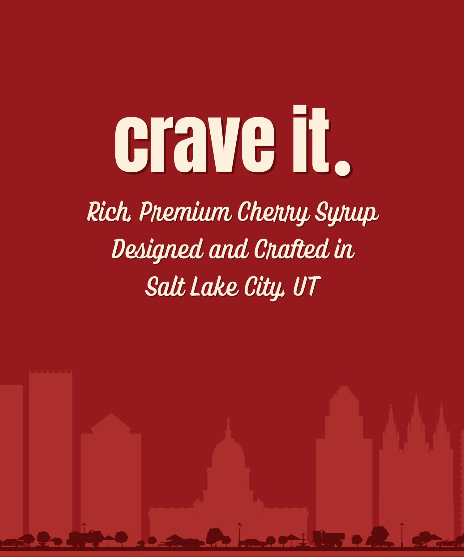 **Crave It! Rich Cherry Flavoring Syrup – 13 FL OZ (2 Pack) – Perfect for Soda, Coffee, Latte, Italian Soda & Lemonade – Create Cherry Coke at Home**    *(Use for Cocktails, Desserts, Smoothies & DIY Beverages!)*