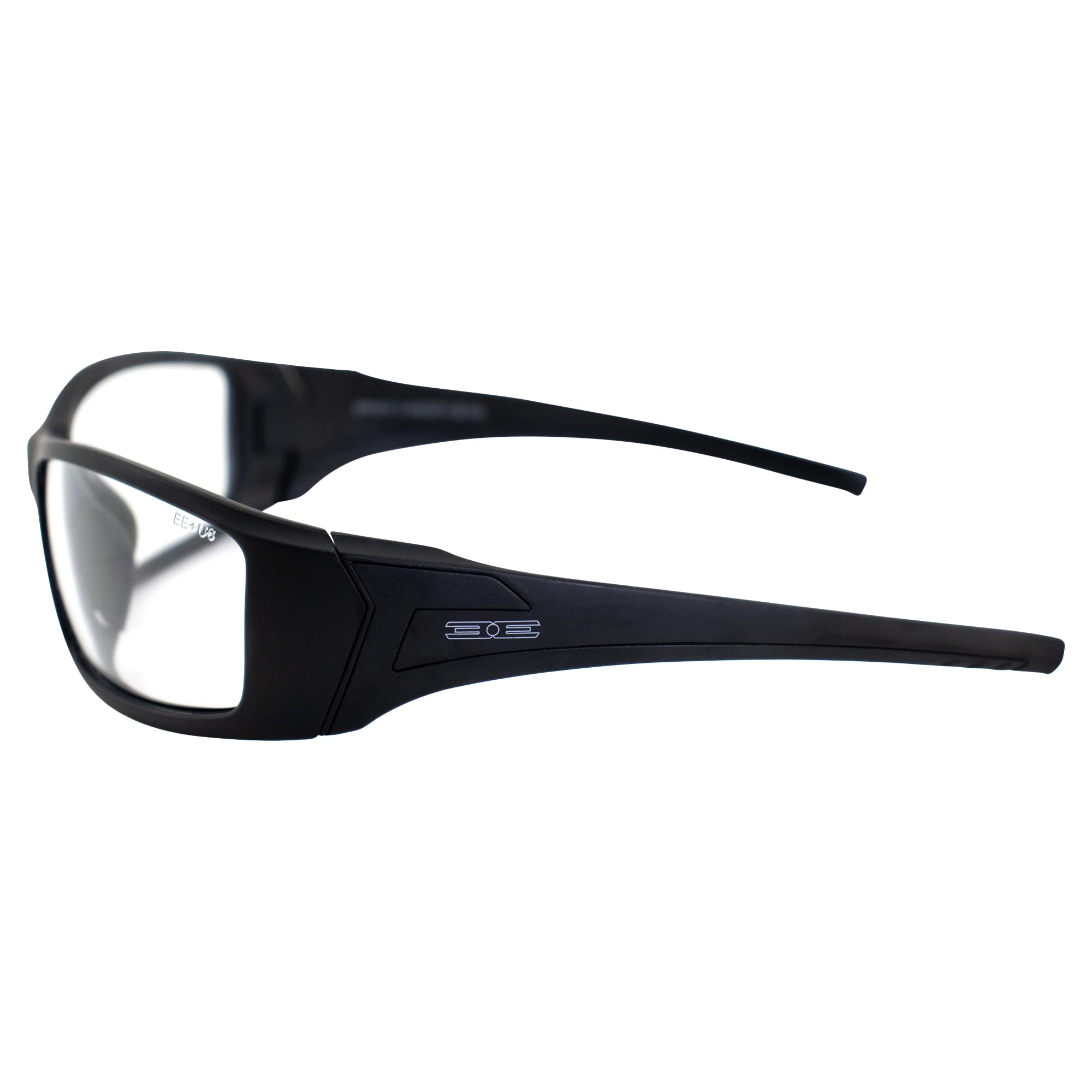 Epoch Eyewear Liberator Sport Sunglasses - 3 Pack Black Frames with Clear, Smoke & Yellow Lenses for Running, Cycling & Outdoor Activities