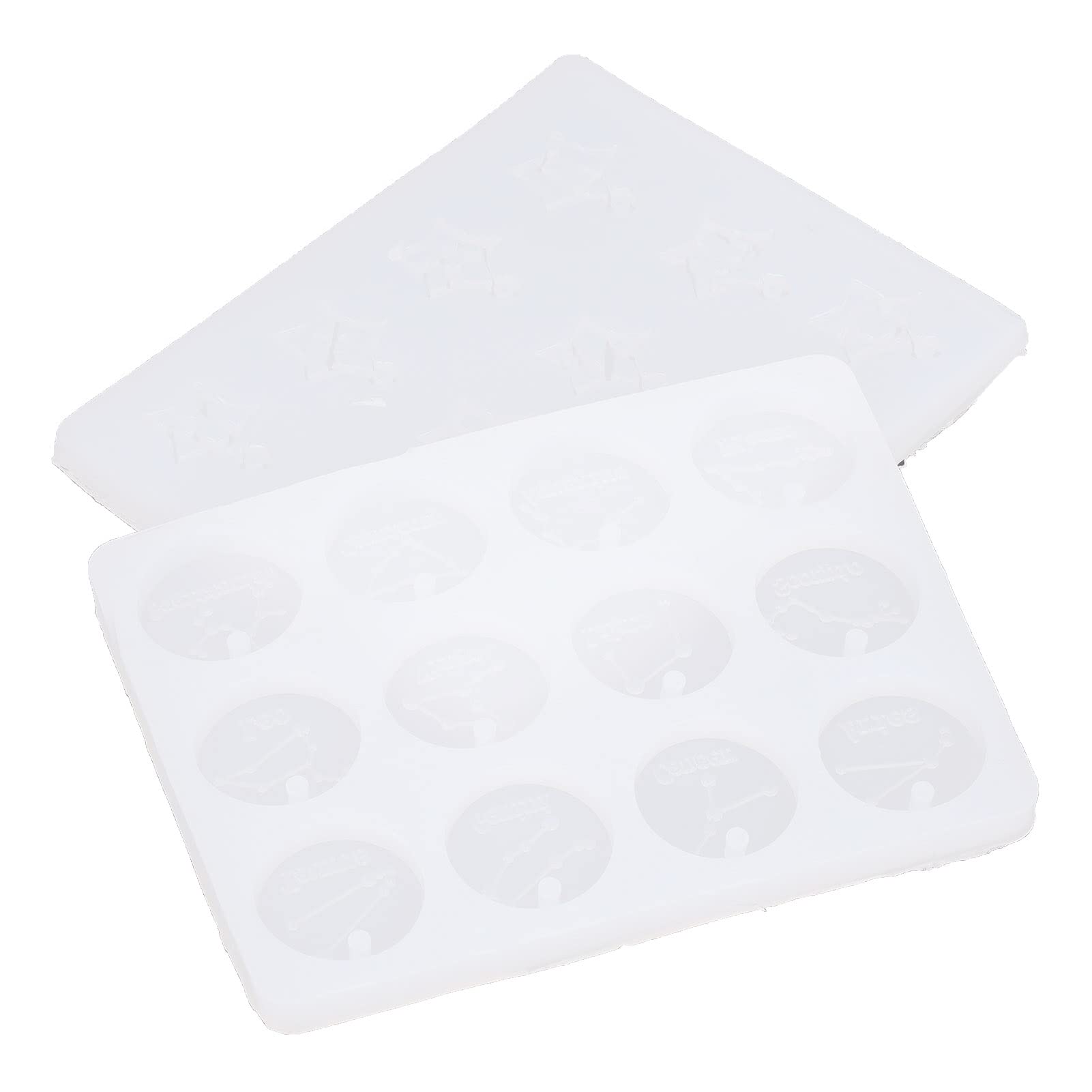 Zerodis DIY Soap Molds & Candle Molds - Nonstick Silicone Baking Molds for Soap Making, Candle Making & Kitchen Cooking | Perfect for DIY Crafts, Homemade Soaps & Candles, Baking & Cooking