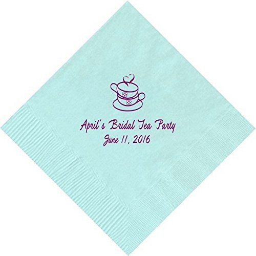 Personalized Cocktail Napkins, Beverage Napkins & Dessert Napkins - 350 Count Custom Birthday Party Napkins for Weddings, Baby Showers & Special Events
