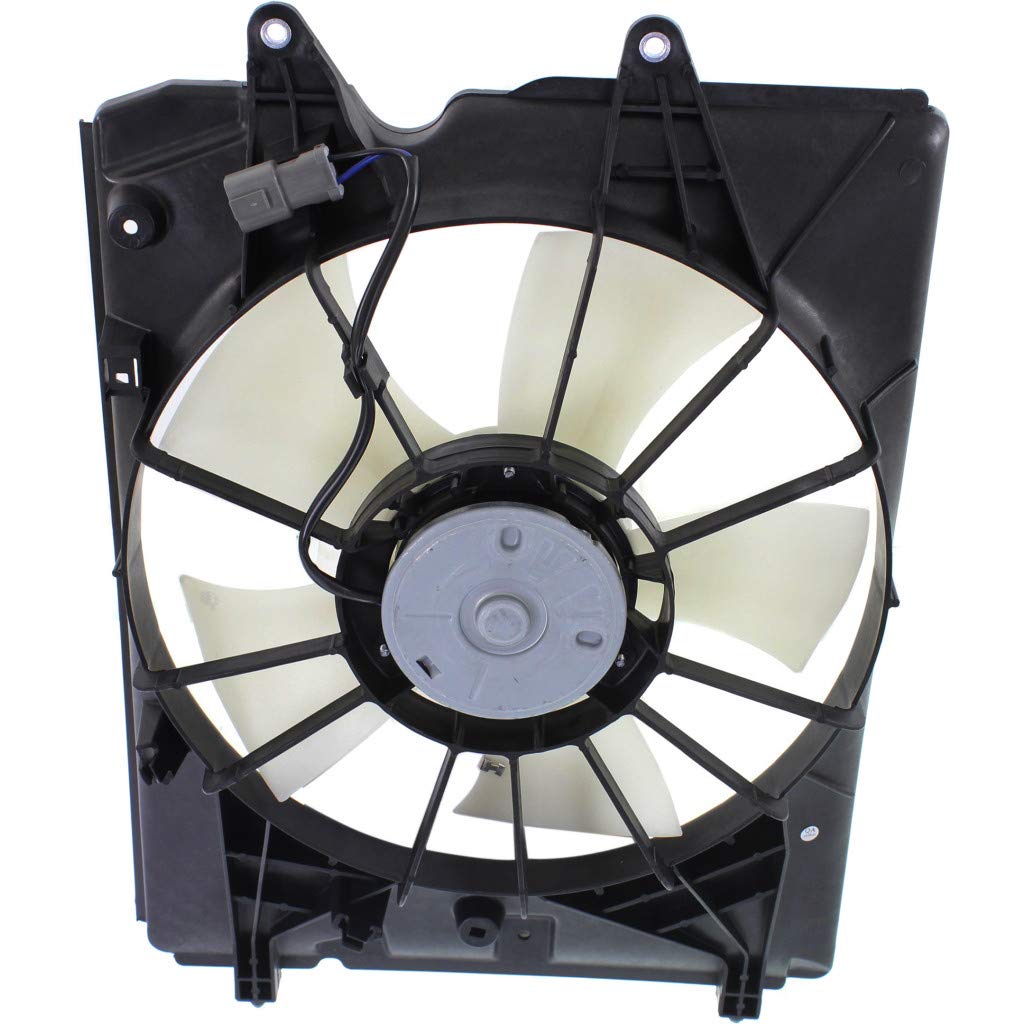 2007-2009 Acura MDX A/C Radiator Fan Assembly - Driver Side Replacement Part #AC3115117, 38616-RYE-A01, 38611-RYE-A01, 38615-RYE-A01 - Perfect for Cooling System Repair & Maintenance
