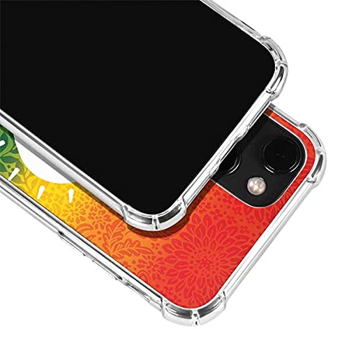 Skinit Clear Protective Phone Case for iPhone 13 Mini - Rainbow Love is Love Design | Slim Scratch-Resistant Cover for Everyday Use & LGBTQ+ Pride Support