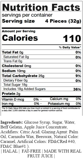 SweetGourmet Black and White Gummy Cows Bulk Candy - 1 Pound Bag | Delicious Soft Chewy Cow-Shaped Gummies | Perfect for Birthday Parties, Halloween Treats & Movie Night Snacks