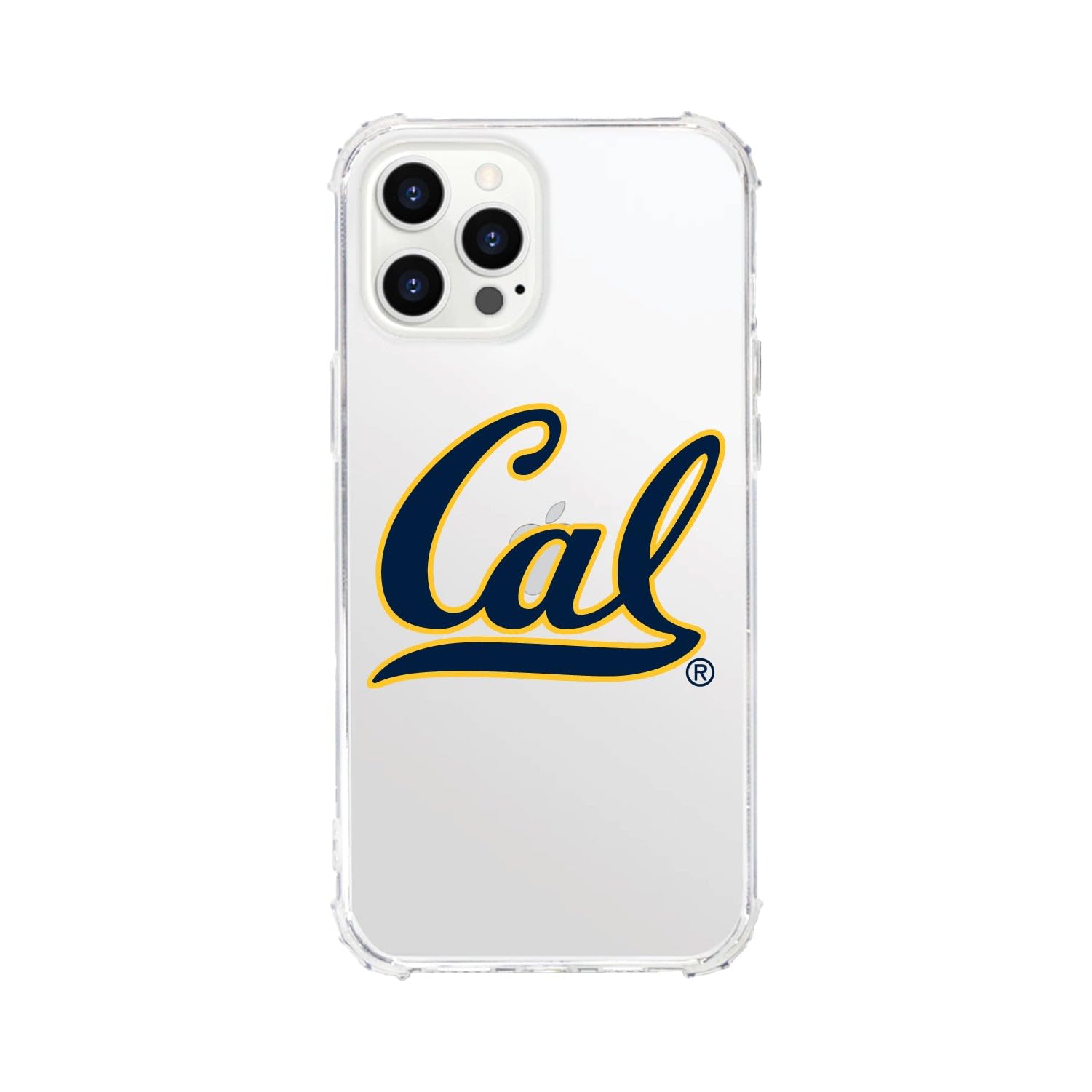 OTM Essentials Shockproof Phone Case for iPhone 13 Pro - Durable Protection with Tough Edge, Classic White Design | Perfect for UC Berkeley Students & Alumni | Ideal for Daily Use, Travel & Outdoor Activities