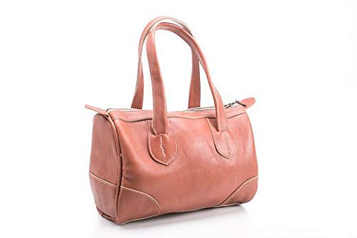 Premium Genuine Leather Tote Bag for Women - Stylish Shoulder Bag & Arm Bag - Handcrafted African Cowhide Spear Bag - Perfect for Work, Travel & Everyday Use