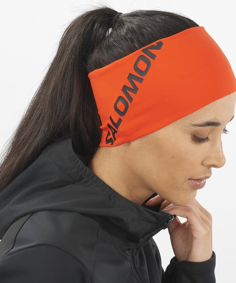 Salomon RS PRO Headband for Running & Sports - Sweat-Wicking & Comfortable Head Wrap for Men & Women - Perfect for Workouts, Hiking & Outdoor Activities