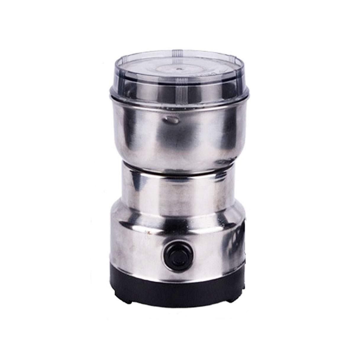 Premium Electric Stainless Steel Coffee Grinder for Beans, Nuts & Spices - Perfect for Home Brewing, Baking & Kitchen Use
