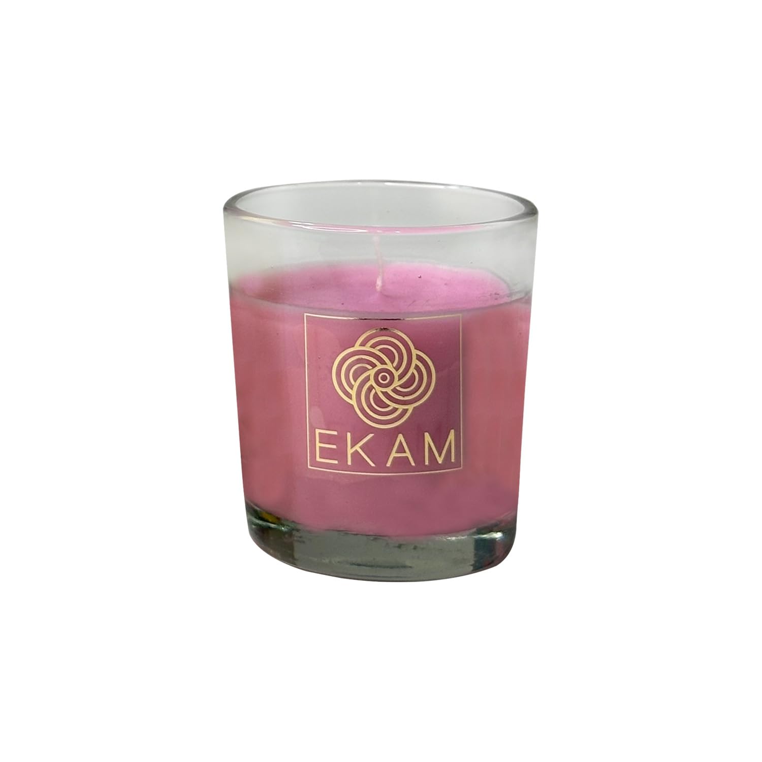 EKAM Luxury Scented Votive Candles - Pack of 2 (Honey Lemon & Clary Sage Geranium) | 10 Hour Burn Time | Home Decor, Gifts & Aromatherapy | Perfect for Christmas, Weddings & Relaxation