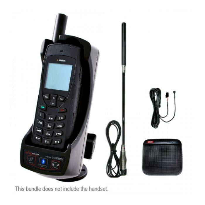 Beam Iridium 9555 SatDOCK G Bundle - Portable Satellite Phone Dock for Outdoor Adventures, Emergency Communication & Remote Work