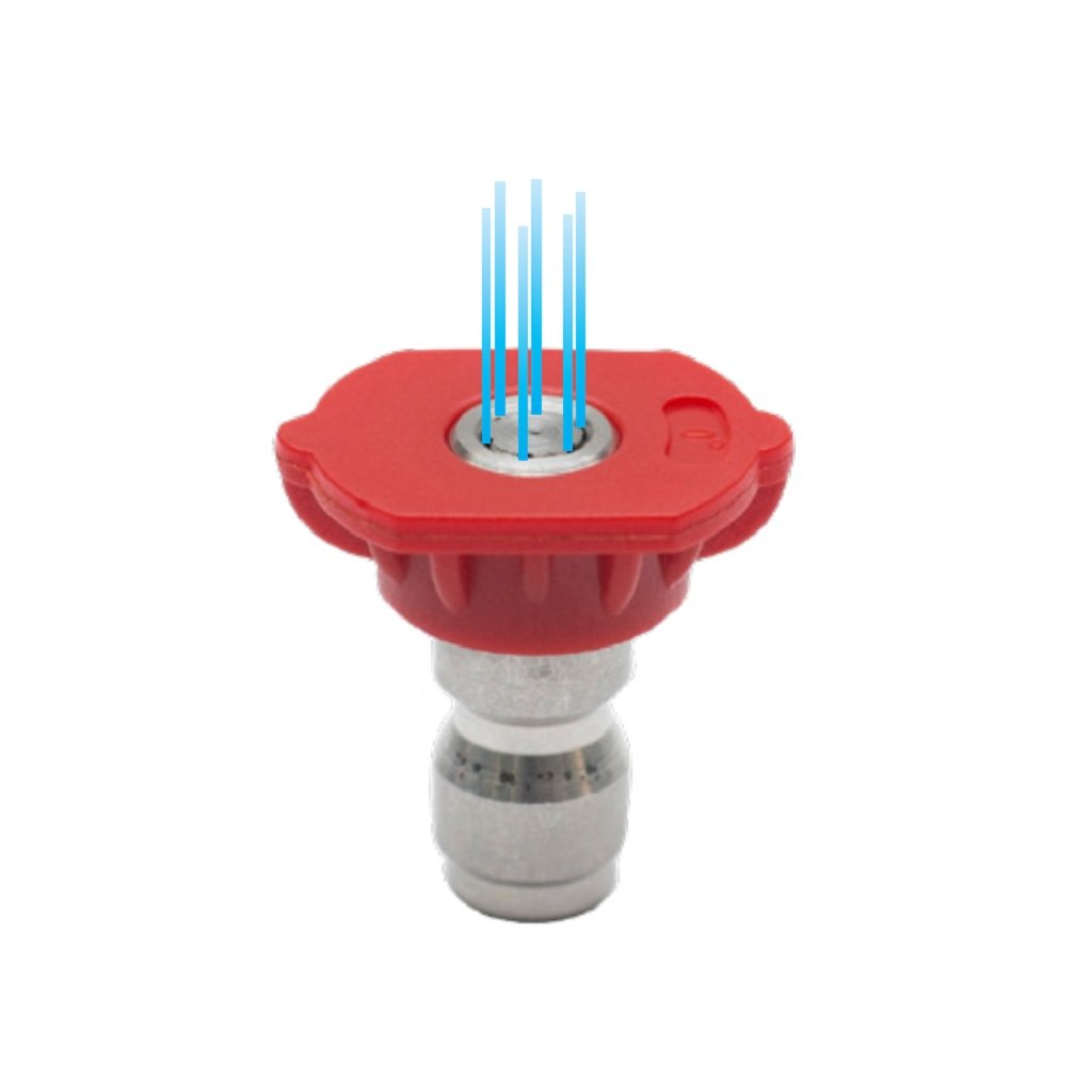 Gum Blaster Nozzle - High Pressure Water Jet Nozzle for Gum Removal | Perfect for Driveway Cleaning, Sidewalk Maintenance & Industrial Use