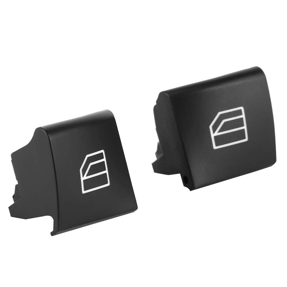 Power Window Control Switch & Cap Cover Set (2 Pcs) - Compatible with Mercedes ML/GL/R-Class 2005-2012 - Driver Side Master Switch Replacement - Perfect for DIY Car Window Repair & Maintenance