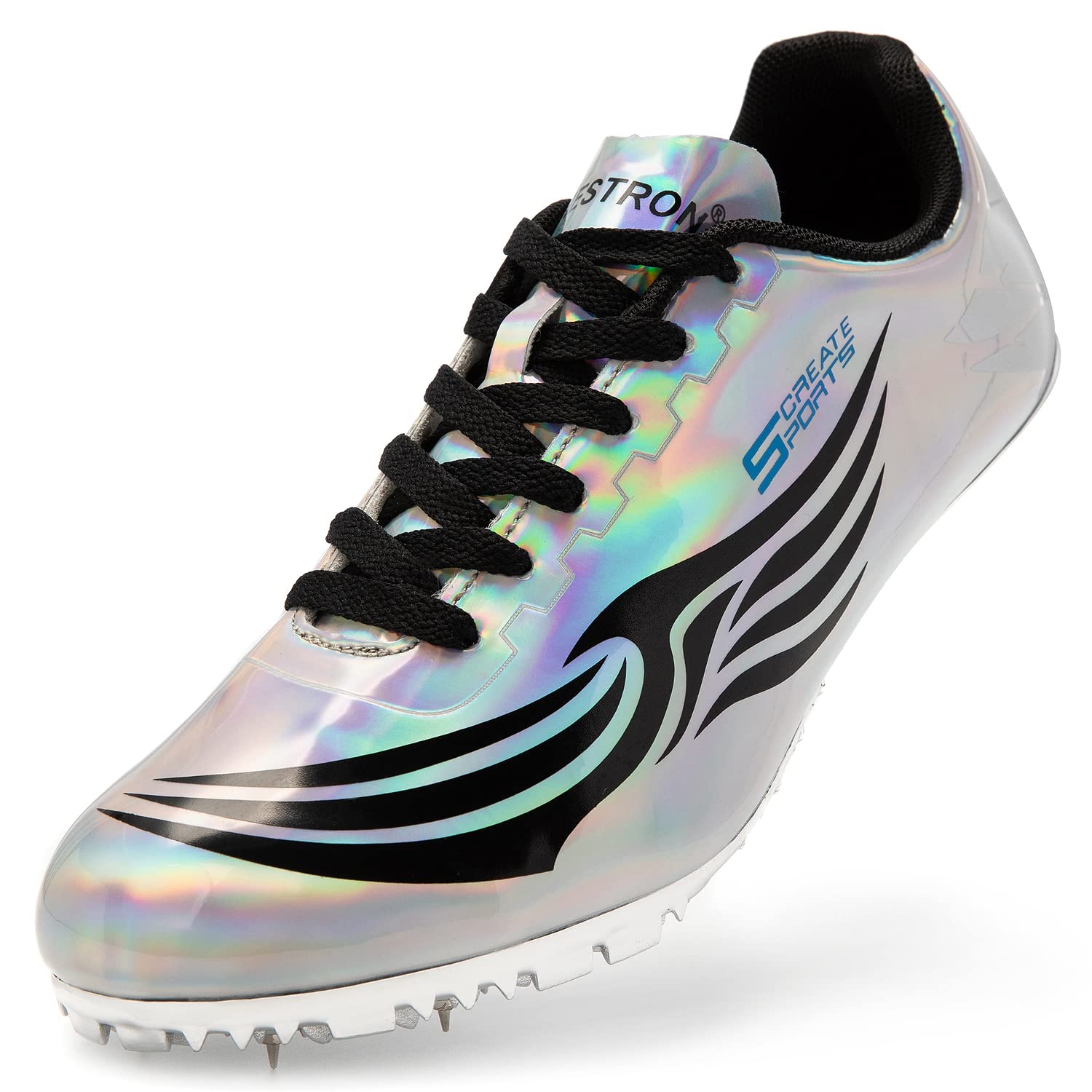 Men's Women's Kids Track & Field Running Shoes - Professional Sprint Racing Sneakers for Training & Competition - Lightweight Breathable Sports Shoes for Sprinting, Jogging & Gym Workouts