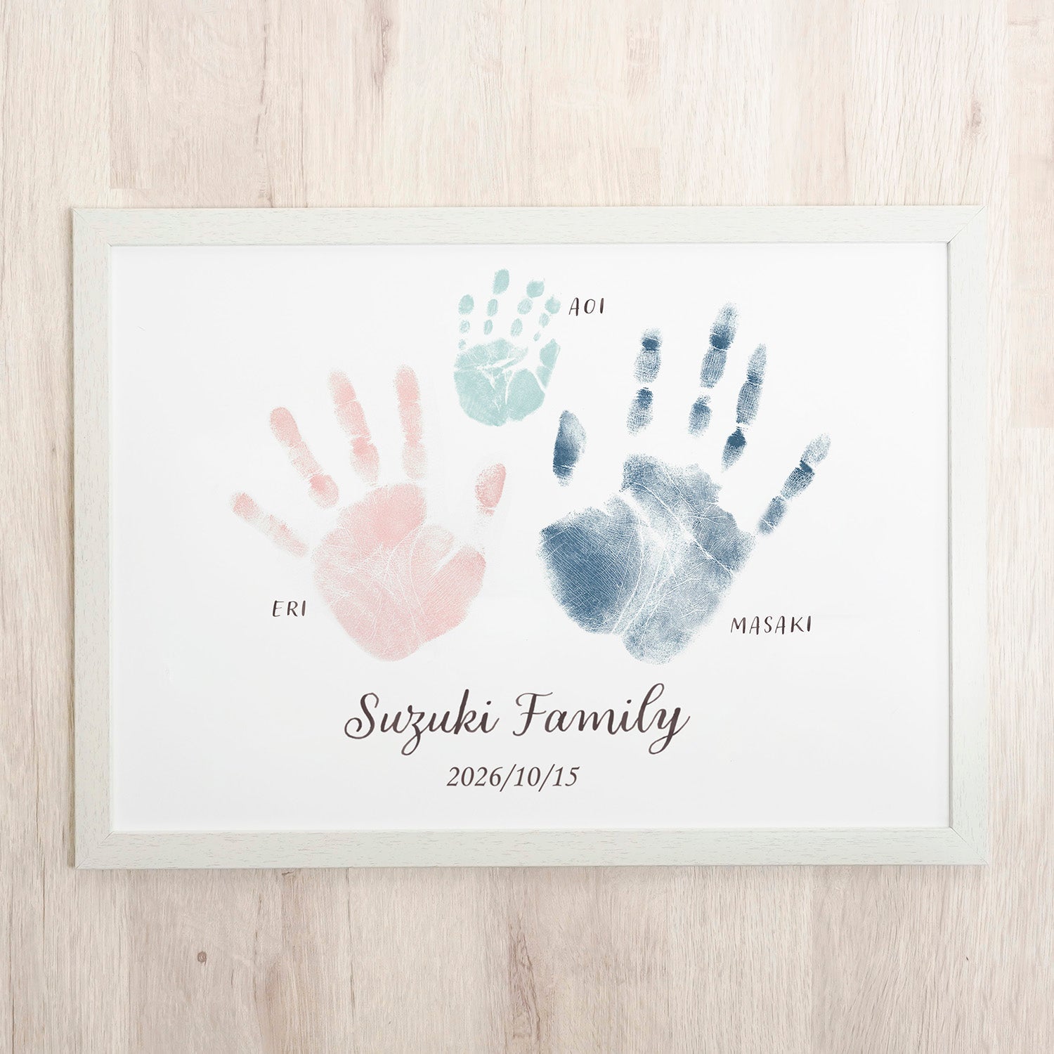 Shachihata Handprint Stamp Pad - Non-Toxic Palm Ink for Kids Art, DIY Crafts & Scrapbooking - Safe & Washable Ink for Handprint Keepsakes & Memory Books