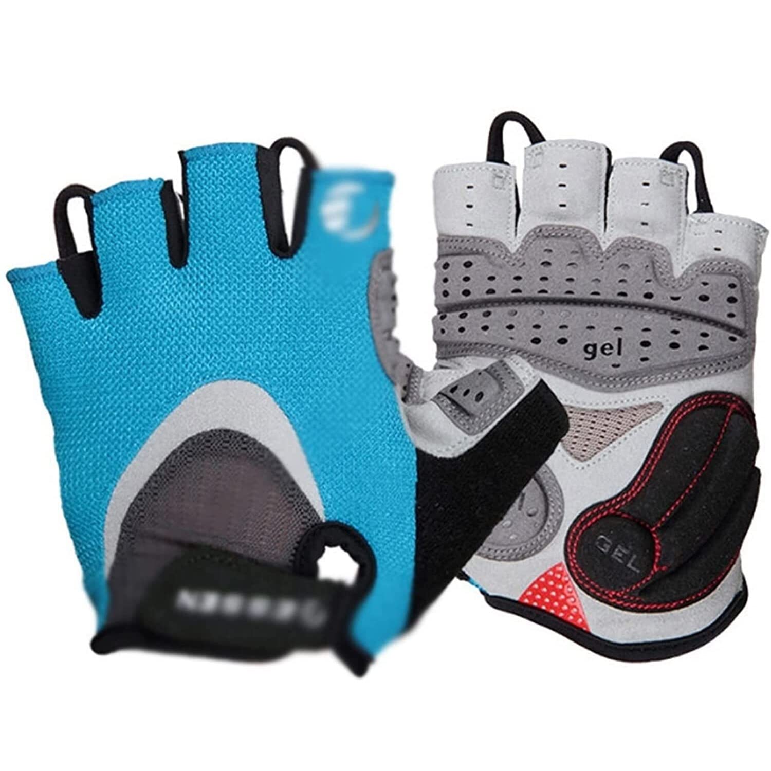JGATW Mountain Bike Gloves - Half Finger Cycling Gloves with Gel Padding, Breathable & Non-Slip for Road & Trail Riding - Perfect for MTB, BMX, Commuting & Outdoor Sports
