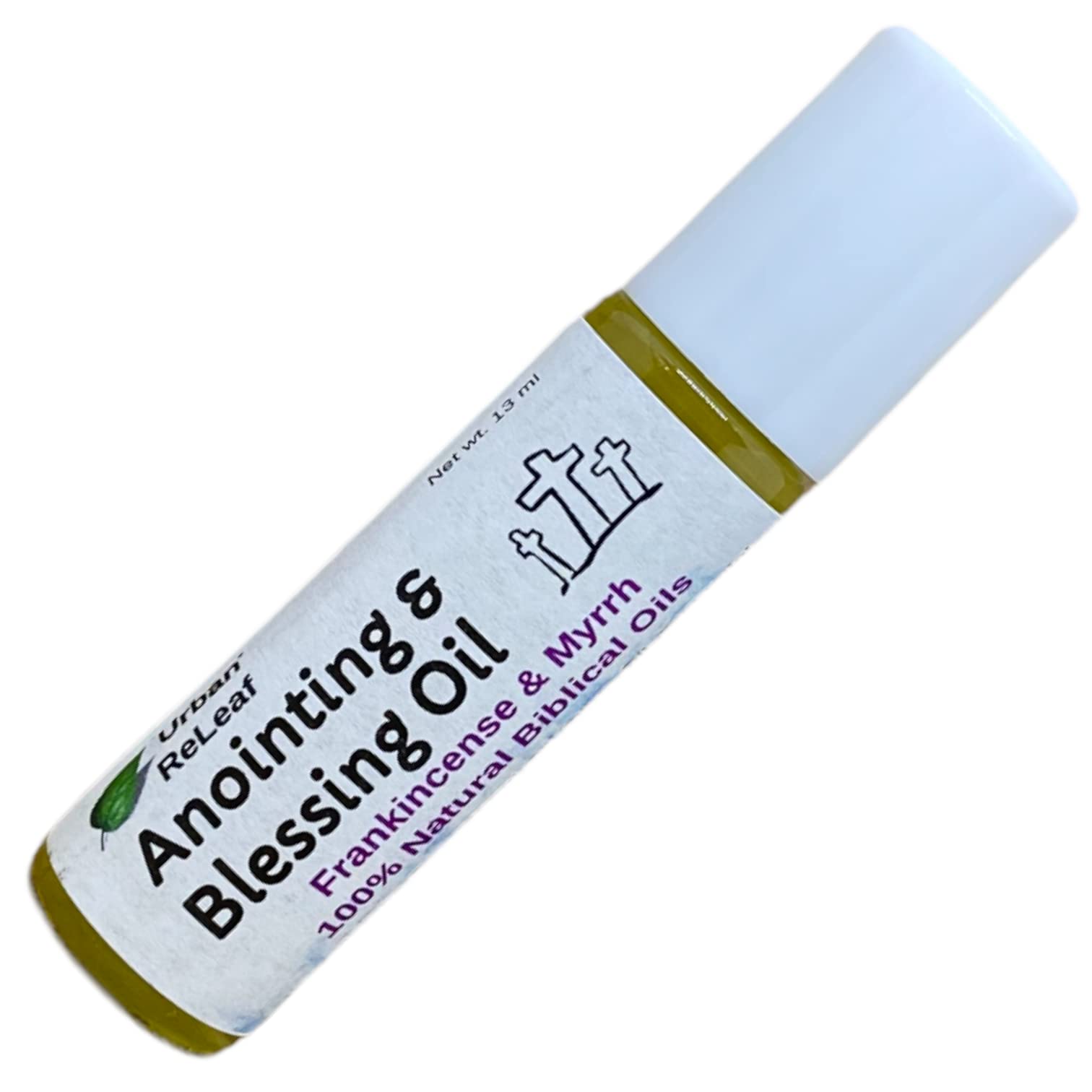 Urban ReLeaf Anointing Oil Roll-On - Frankincense & Myrrh for Blessing & Comfort