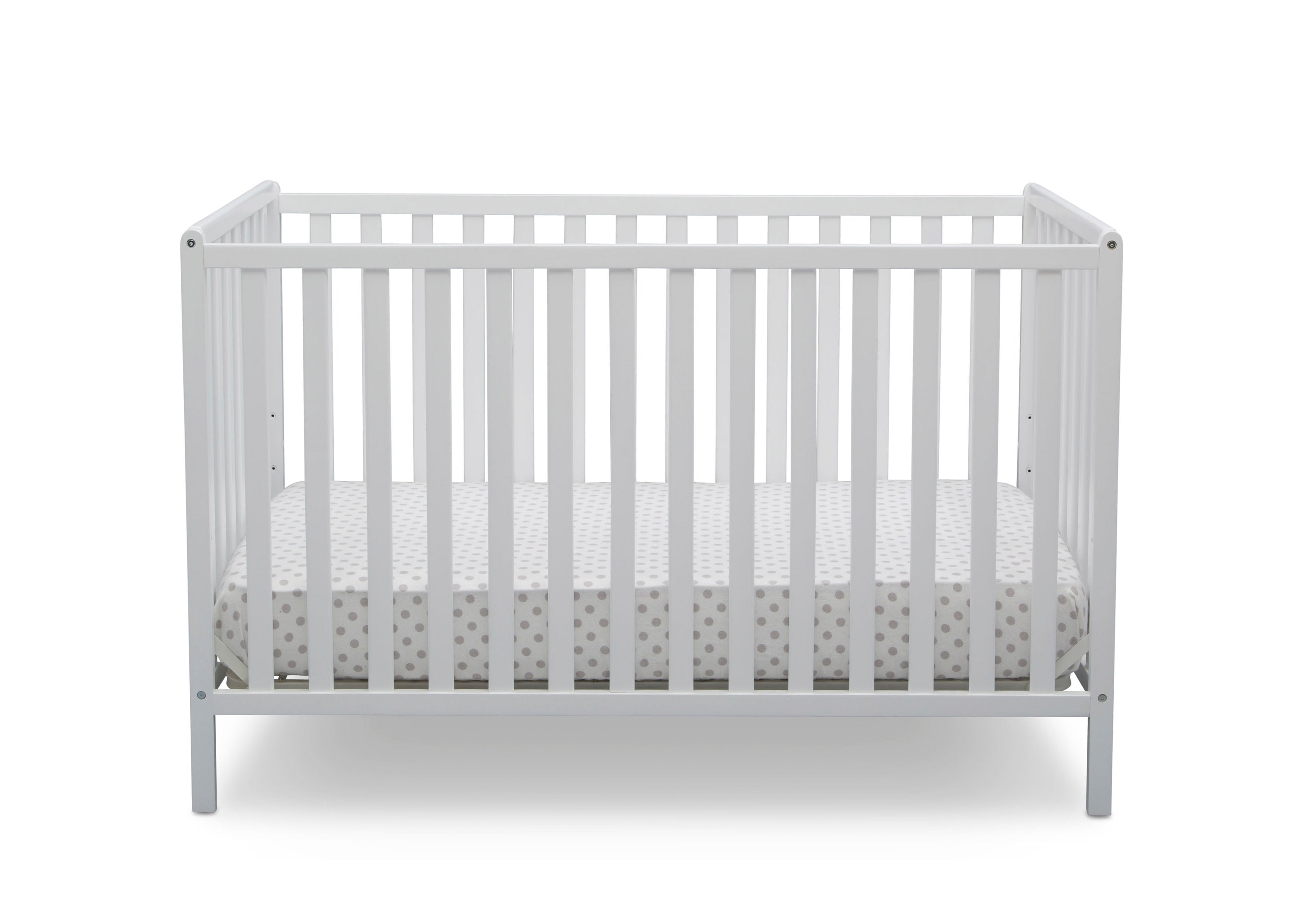 Heartland 4-in-1 Convertible Baby Crib - Toddler Bed, Daybed & Full-Size Bed - Safe Nursery Furniture for Newborn to Adult - Perfect for Baby Rooms, Daycare Centers & Guest Bedrooms