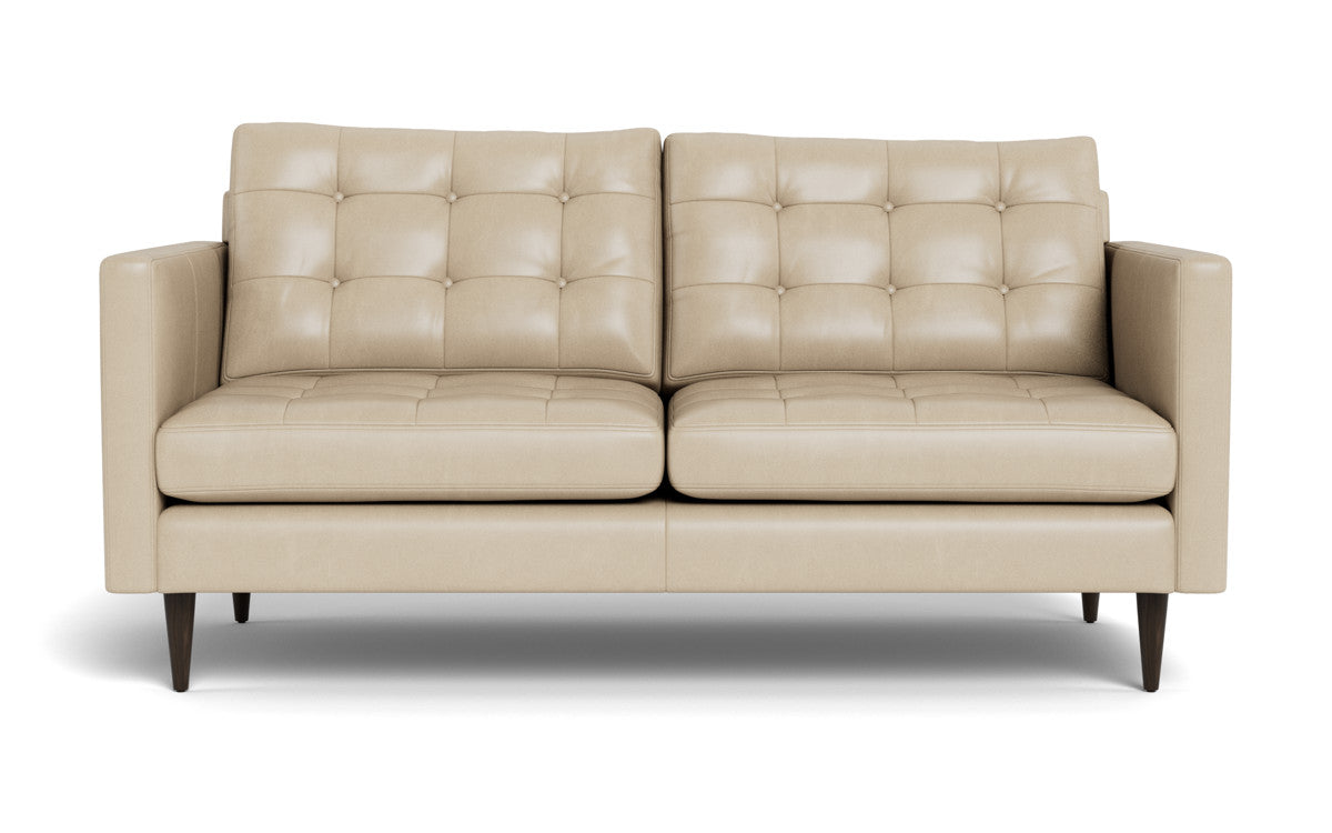 Wallace 69 Genuine Leather Loveseat - Luxurious Two-Seater Sofa for Living Room, Lounge & Home Theater | Perfect for Couples & Small Spaces