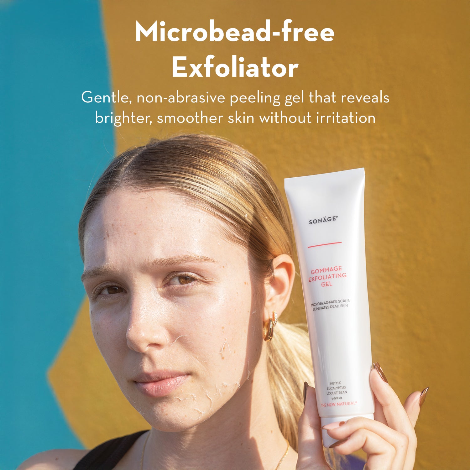 Gommage Exfoliating Gel® - Gentle Face & Body Exfoliator for Smooth Skin | Organic Peel-Off Mask for Blackhead Removal & Dead Skin Cell Renewal | Perfect for Daily Skincare Routine & Spa Treatments