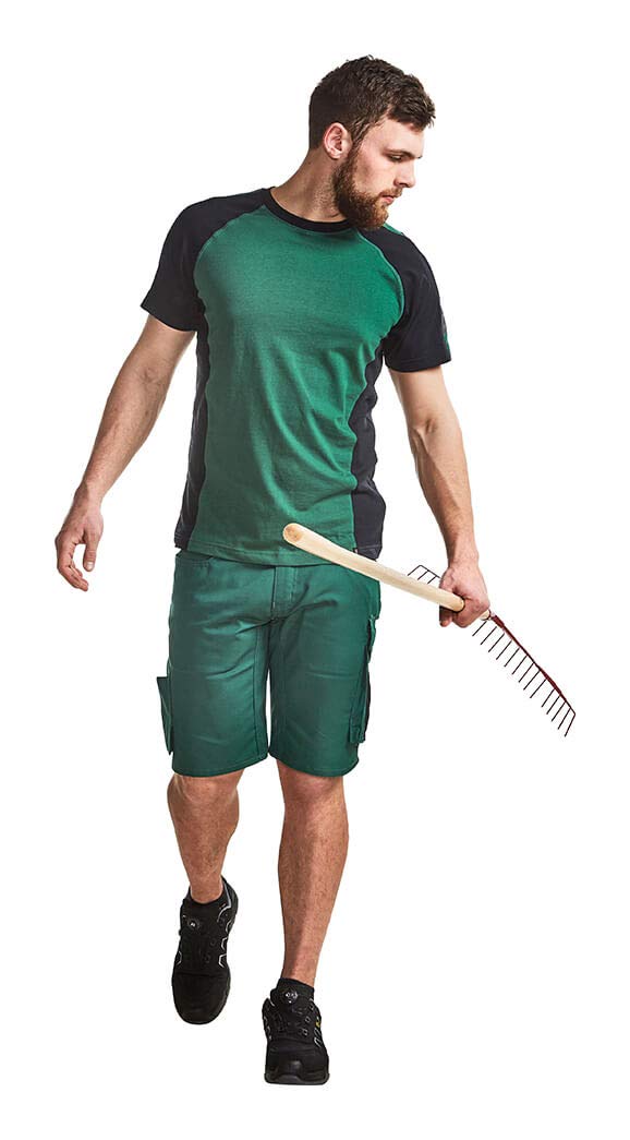 Mascot Stuttgart Work Shorts 12049-442 - Durable Men's Cargo Shorts for Construction & Outdoor Work | Heavy Duty Utility Pants for Carpenters, Landscapers & DIY Projects