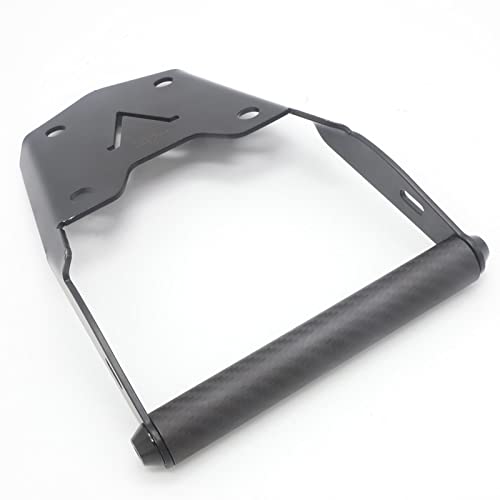 JGFSHREP Carbon Fiber Motorcycle GPS & Phone Navigation Bracket - Compatible with Kawasaki VERSYS X300/X-300 | Durable Mount for Adventure Riding & Off-Road Use