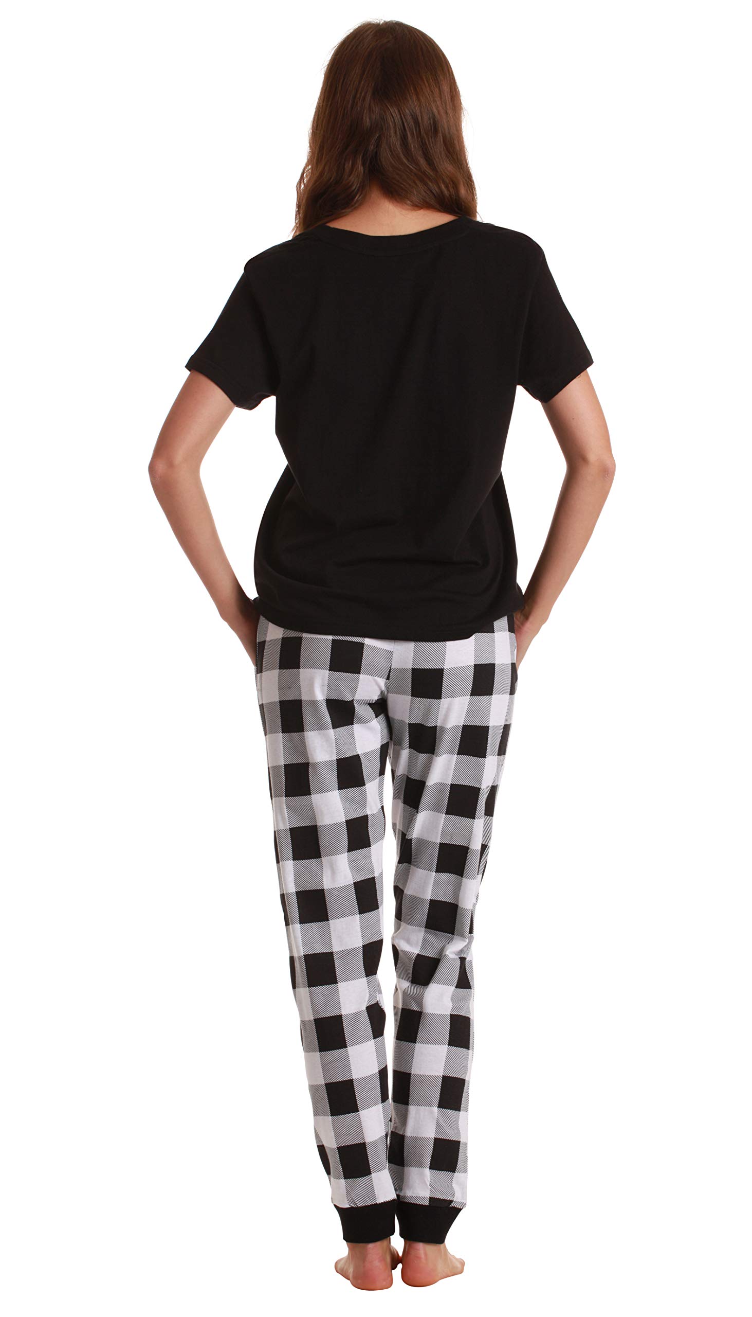 Just Love Pajama Jogger Pant Set - Soft Sleepwear Pjs for Women & Men | Buffalo Plaid & Tie Dye Patterns | Cozy Lounge Wear for Home, Sleep & Relaxation