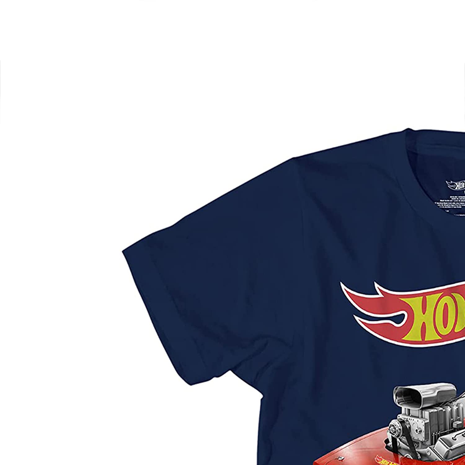 Hot Wheels Boys Short Sleeve T-Shirt - Cool Cars Graphic Tee for Kids - Casual Playwear & Everyday Outfits
