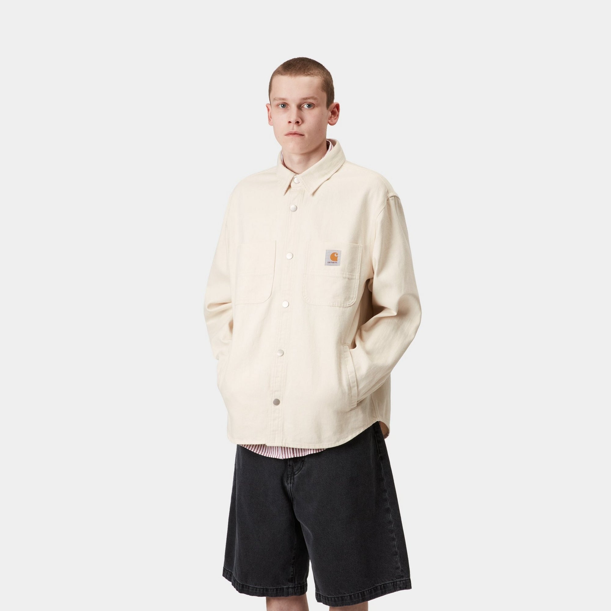 Crawford Shirt Jacket for Men - Lightweight Natural Cotton Overshirt | Perfect for Casual Outfits, Layering & Outdoor Adventures