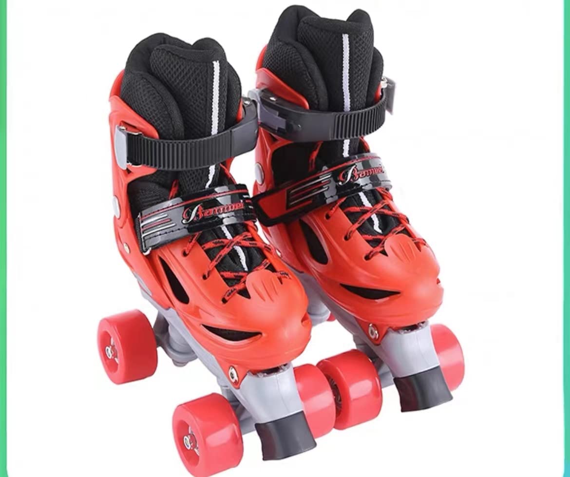 LKHJ Fashion Roller Skates for Adults & Kids - PU Material, Shiny Design, Indoor & Outdoor Use - Perfect for Rinks, Parks, and Street Skating