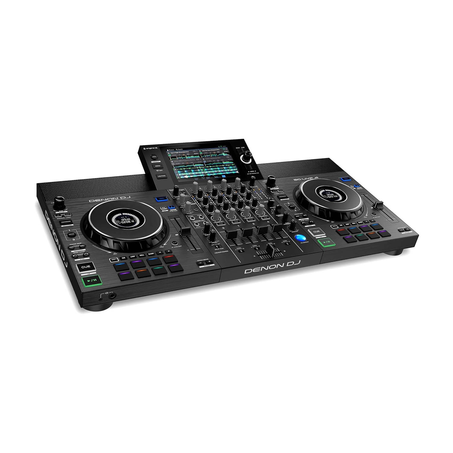 Denon DJ SC Live 4 Standalone DJ Controller - Professional Performance System for Live Shows & Music Production | Perfect for Clubs, Parties & Home Studios