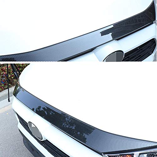 Premium ABS Carbon Fiber Pattern Hood Cover for Toyota RAV4 Adventure (2019-2025) - Durable Front Bonnet Trim Protection & Stylish Upgrade for Off-Road Adventures & Urban Driving