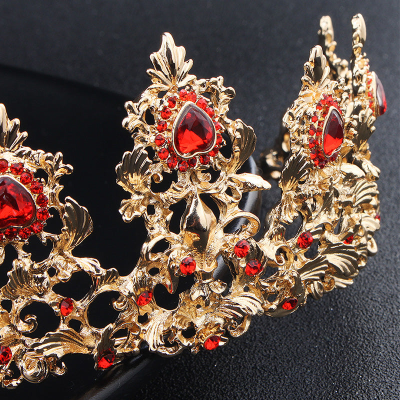 Sparkling Rhinestone Wedding Earrings and Tiara Crown Set – Elegant Bridal Jewelry for Weddings, Prom, and Special Occasions