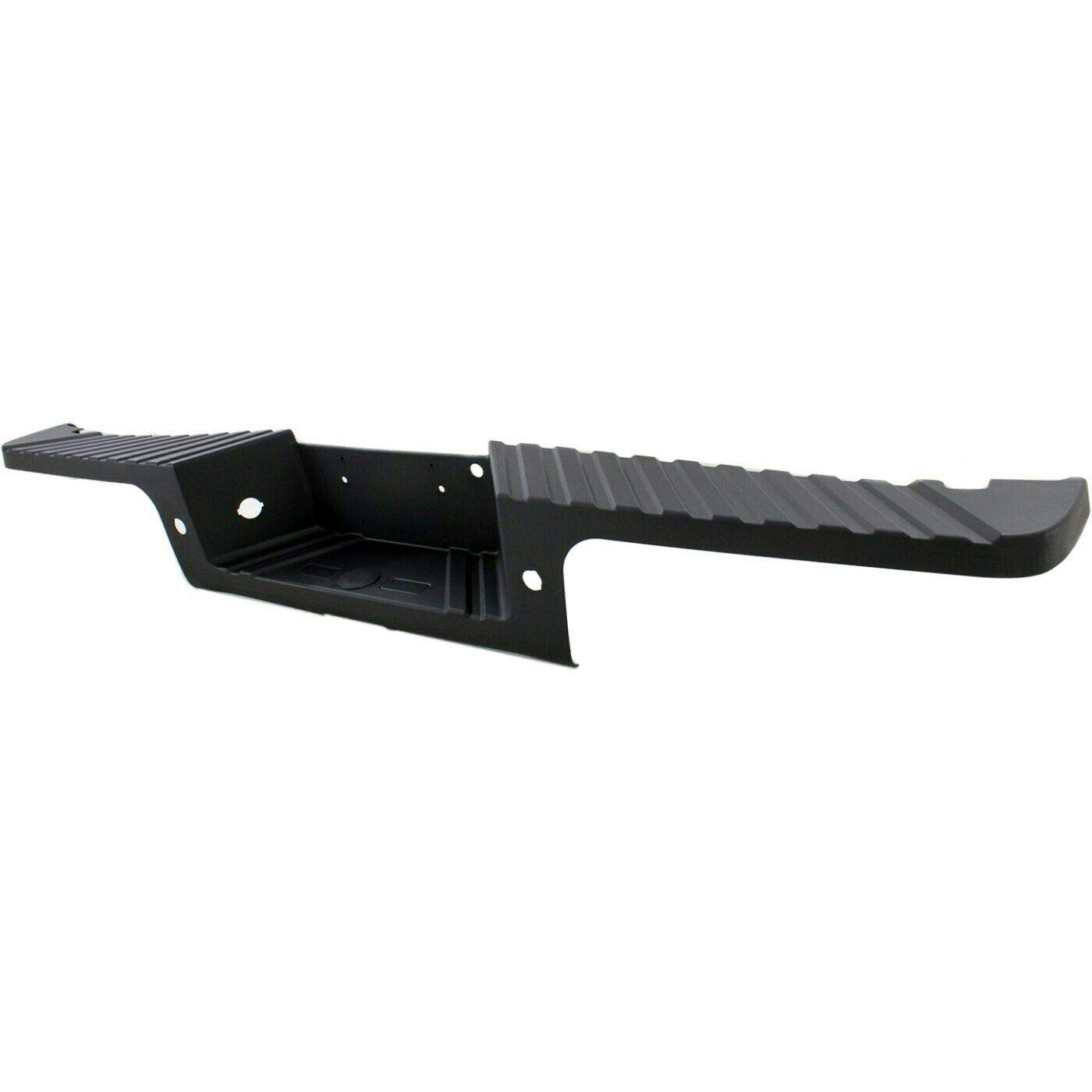FITRITE AUTO PARTS Replacement Rear Bumper Step Pad for 2008-2012 Ford F-250 F-350 F-450 Super Duty Trucks - Black FO1191132 8C3Z17B807BA with Sensor Hole - Perfect for Off-Roading, Towing & Heavy-Duty Use