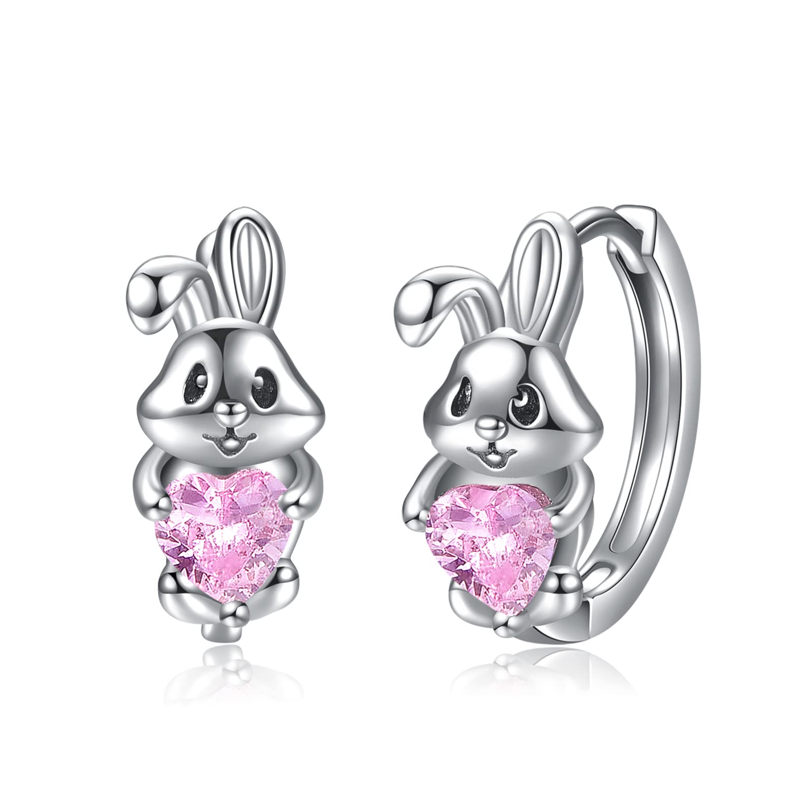 VONALA Sterling Silver Hoop Earrings - Unicorn, Butterfly & Sloth Dangle Designs | Elegant Jewelry Gift for Women & Girls | Perfect for Christmas, Birthdays & Everyday Wear