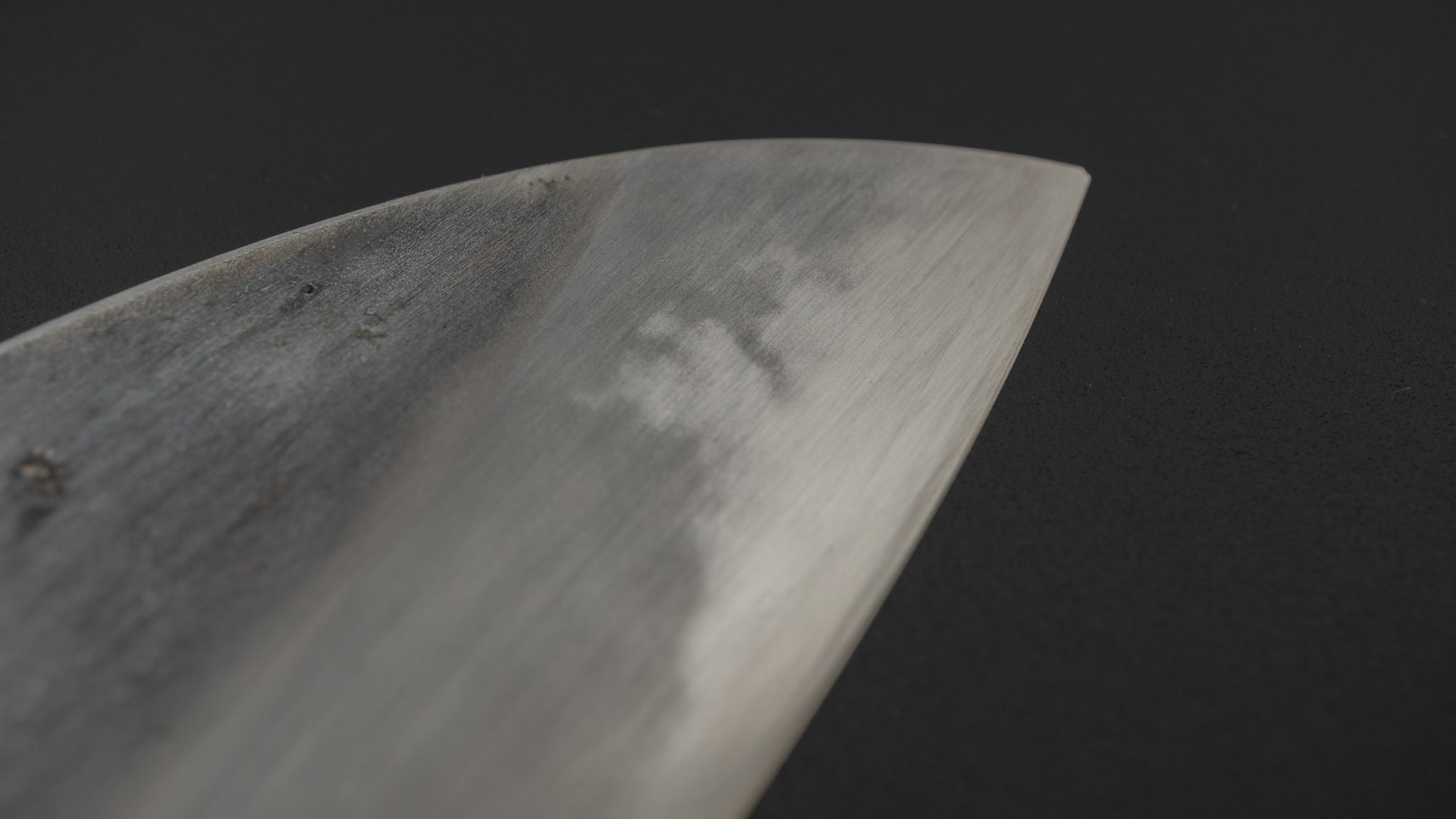 Jiro Tsuchime Hammered Santoku Knife 165mm - Japanese High Carbon Steel Chef Knife - No Handle (#130) - Perfect for Slicing, Dicing & Chopping Vegetables, Meat & Fish