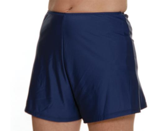Topanga Women's Bathing Suit Shorts - Navy Blue Swim Shorts for Beach, Pool & Water Sports | Quick-Dry Comfort with UPF Protection