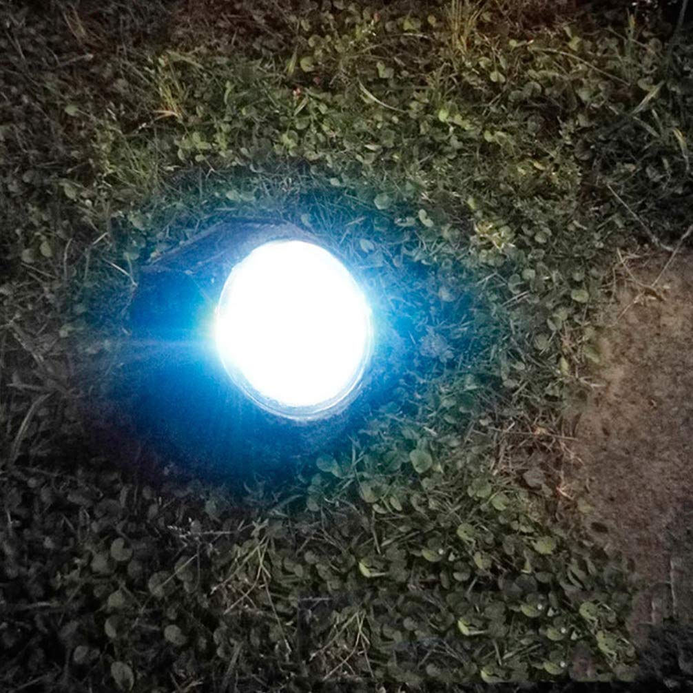 Uonlytech 2 Pack Solar Outdoor Rock Lights - Waterproof Garden Spotlights & Stone Lights for Pathway, Yard, Landscape, Patio, and Driveway Decoration