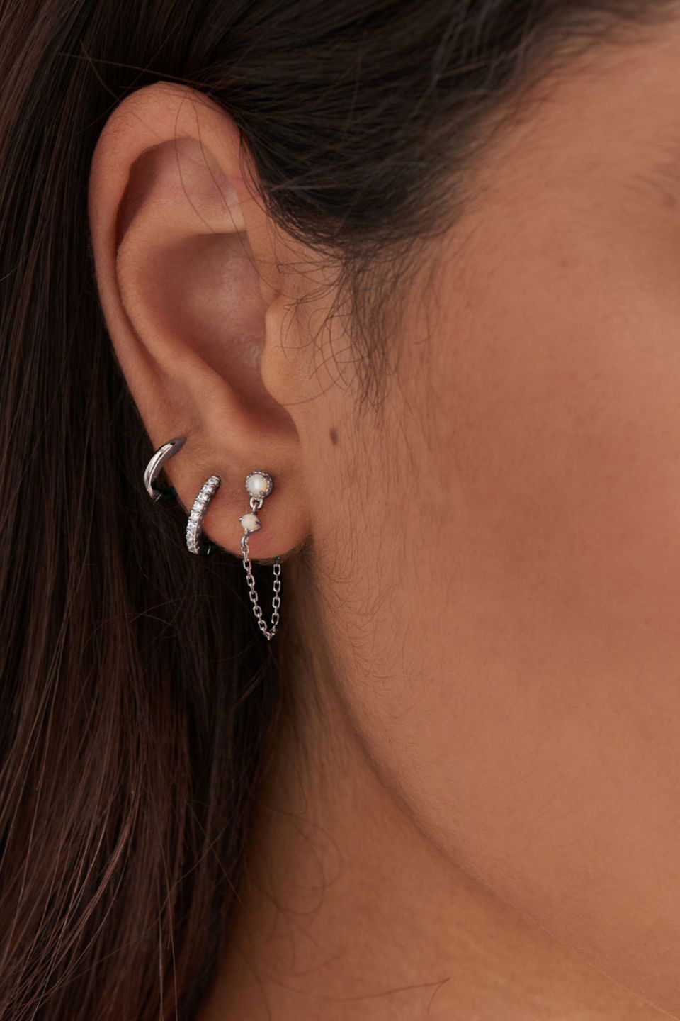 Silver Small Hoop Earrings for Women - Minimalist Dainty Earrings for Everyday Wear | Perfect for Work, Date Night & Casual Outfits