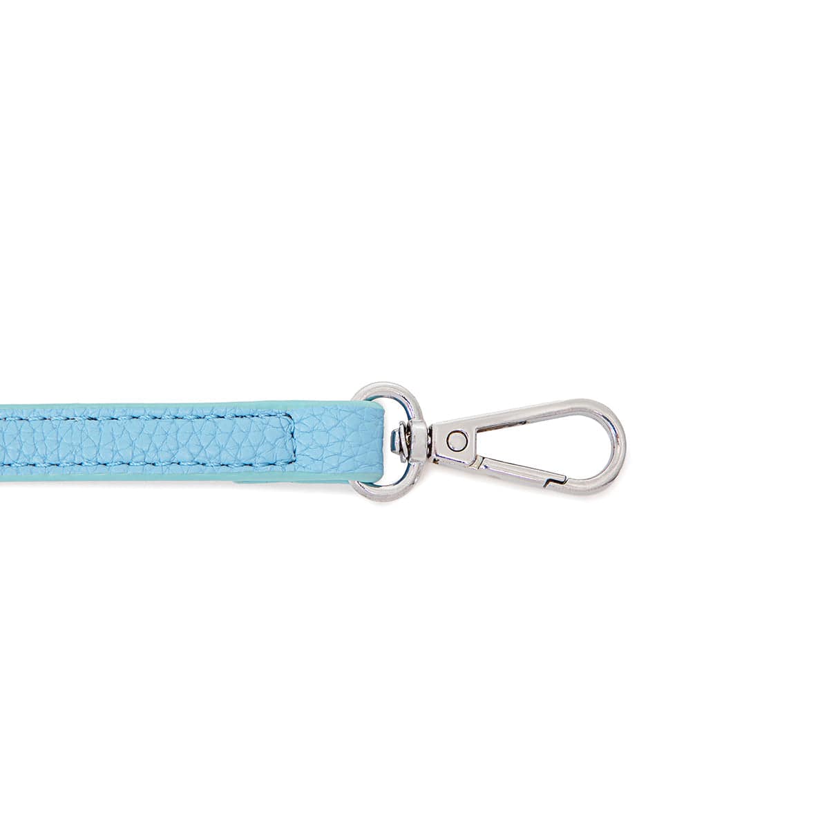 Vegan Leather Crossbody Bag for Women - Light Blue Pebbled Circle Purse | Perfect for Casual Outings, Travel & Everyday Use