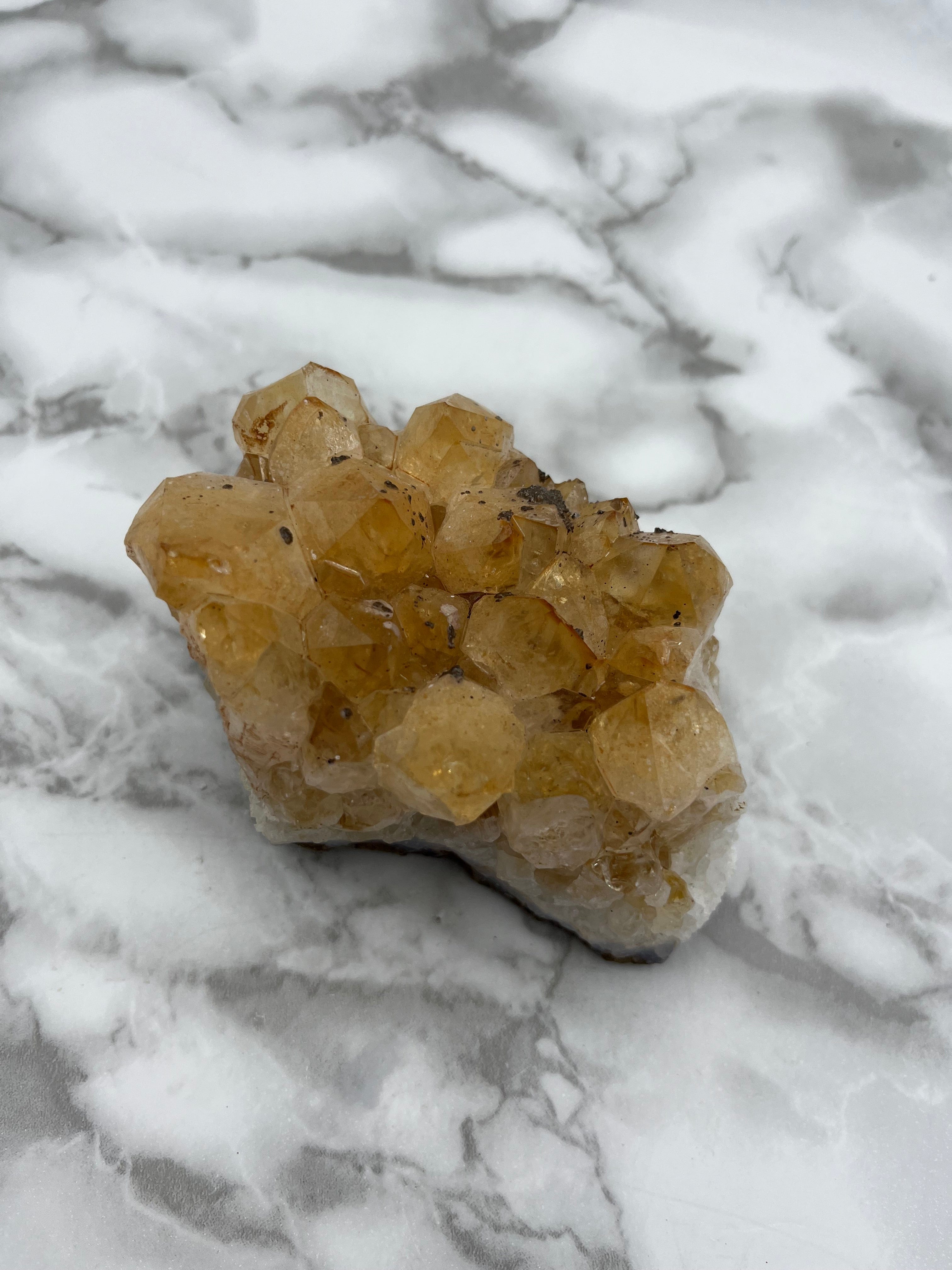 Natural Citrine Crystal Cluster - 13 oz Raw Citrine Stone for Healing, Meditation & Energy Work | Perfect for Home Decor, Reiki & Spiritual Practices