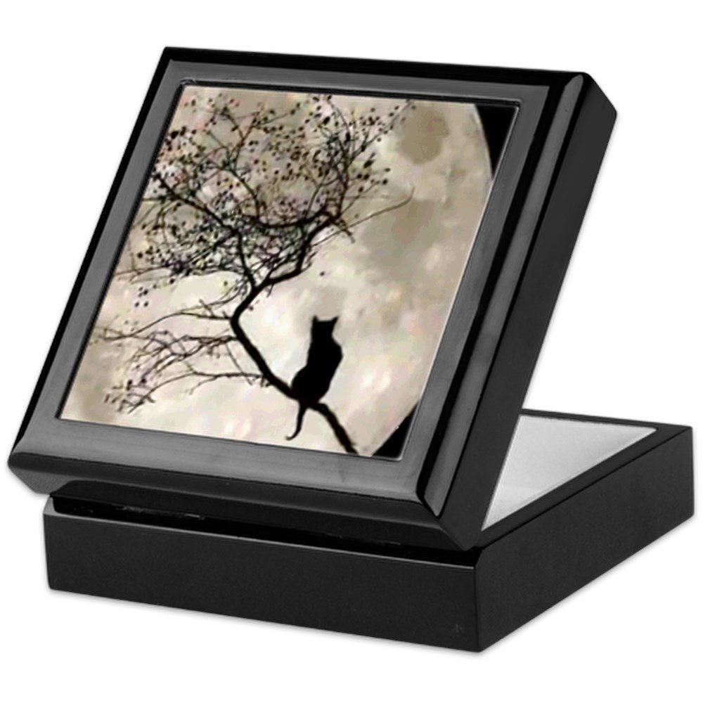 Catmoon7100 Keepsake Box - Handcrafted Hardwood Jewelry Box with Velvet Lining | Perfect for Jewelry Storage, Wedding Gifts & Memory Keepsakes