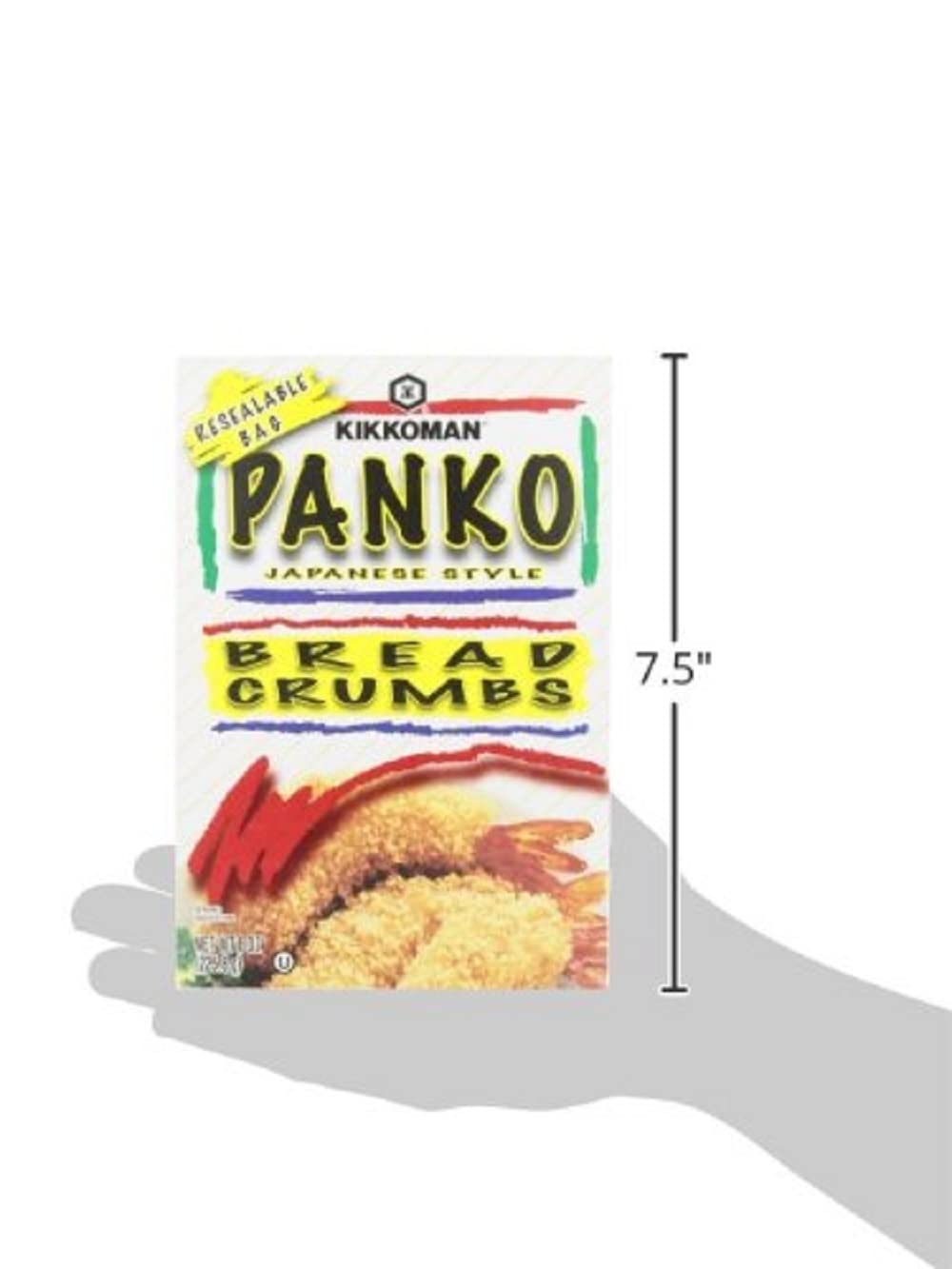 Kikkoman Panko Japanese Style Bread Crumbs - 8 Oz (Pack of 2) | Perfect for Tonkatsu, Tempura & Crispy Fried Foods