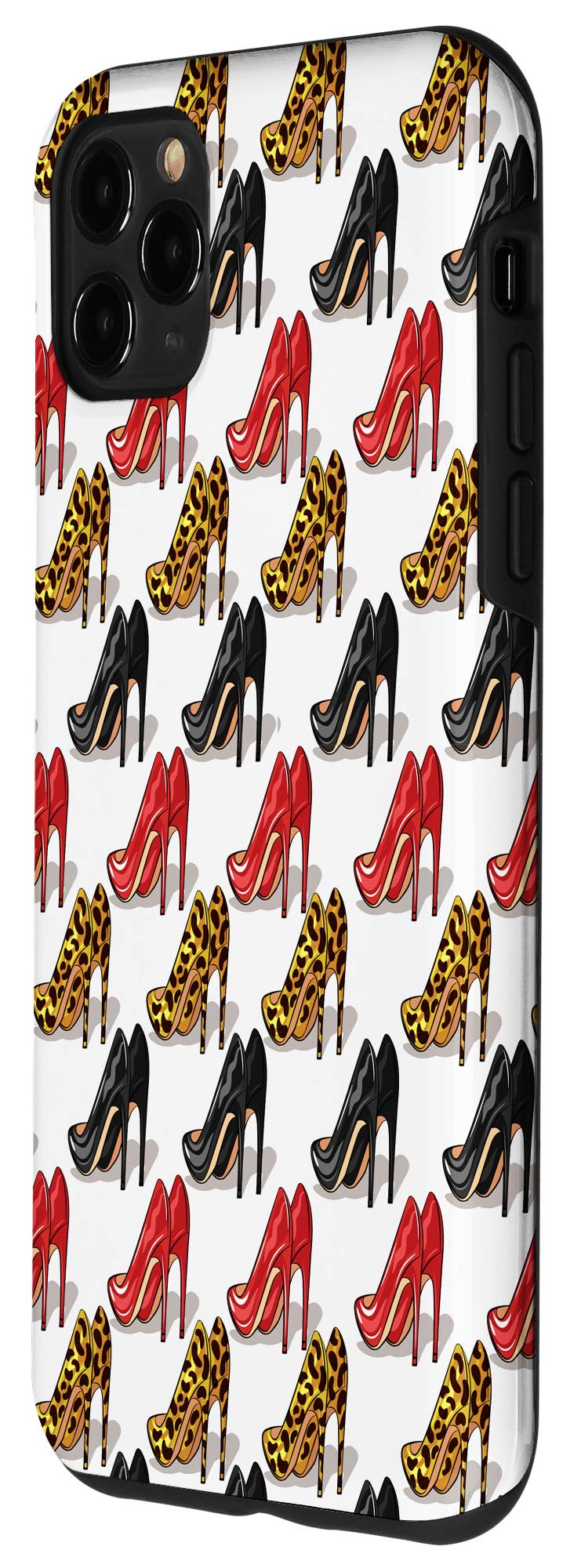 iPhone 11 Pro Max Case for Women - Abstract Art High Heel Shoe Design Protective Phone Cover - Perfect Gift for Girls, Fashion Accessory for Daily Use & Special Occasions