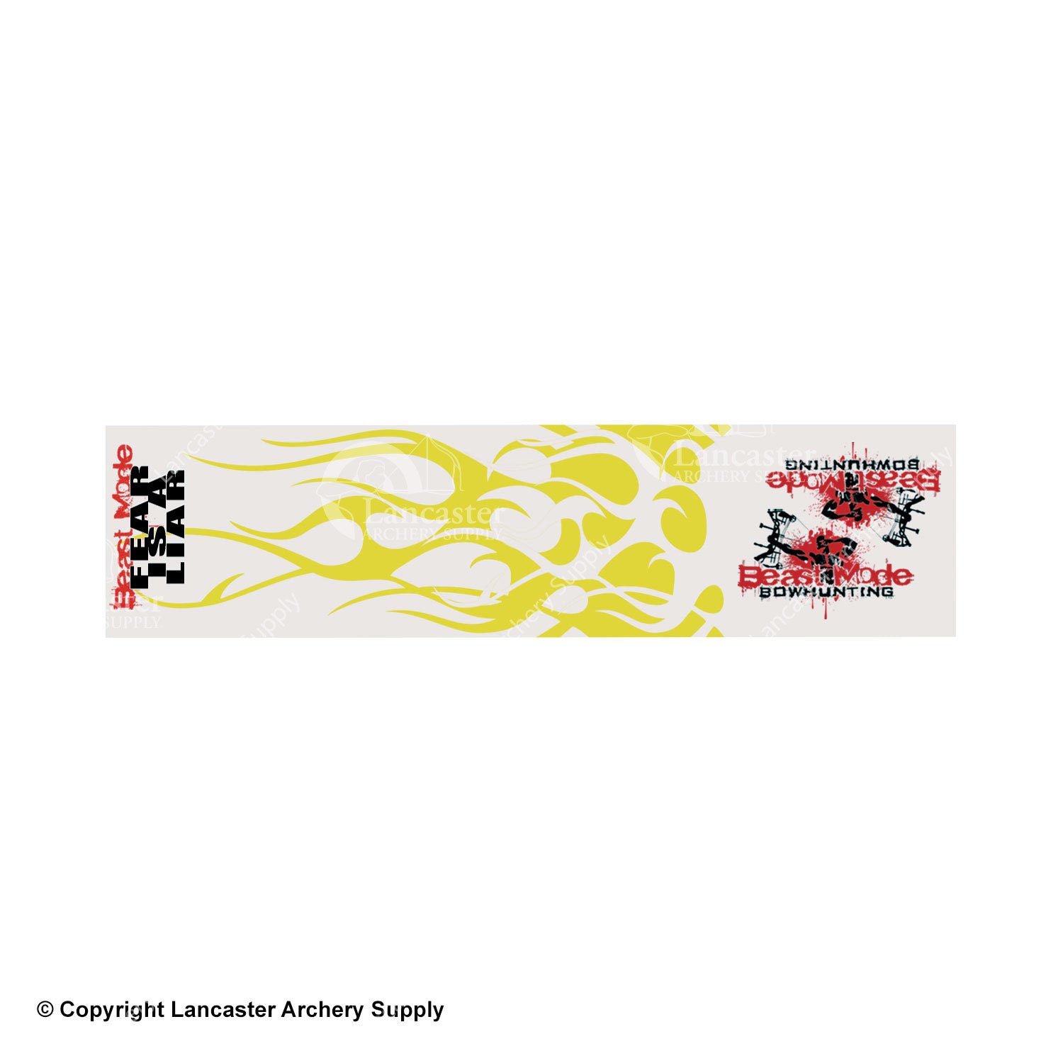 Bohning Beast Mode Blazer Arrow Wrap - High Visibility Hunting Arrows for Bowfishing & Target Practice - Perfect for Outdoor Adventures and Competitive Archery