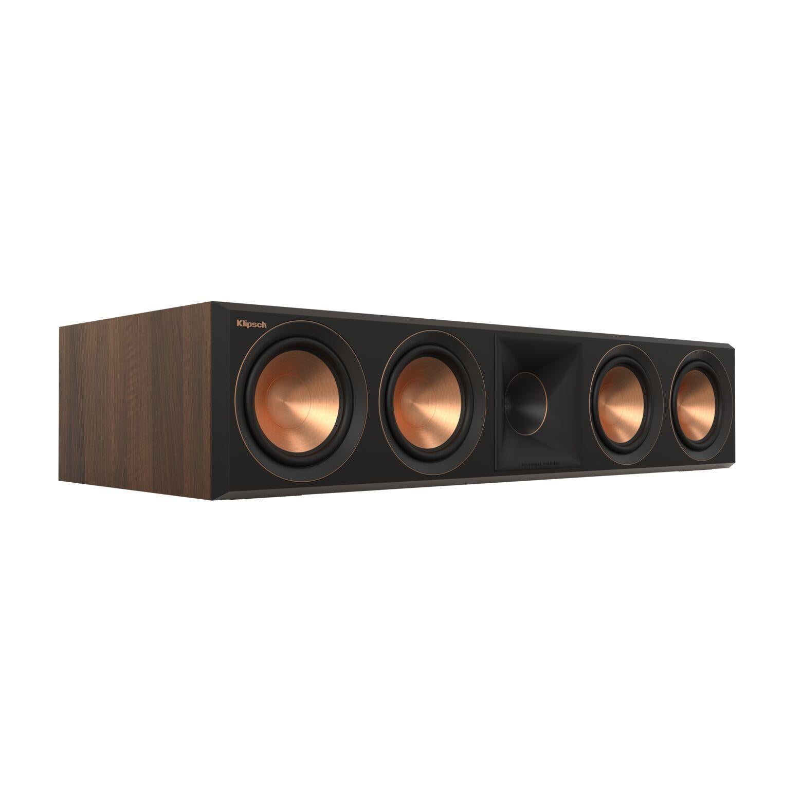 Klipsch RP 504C II Reference Premiere Center Channel Speaker - High Performance Home Theater Audio for Movies & Music - Perfect for Dolby Atmos & Surround Sound Systems