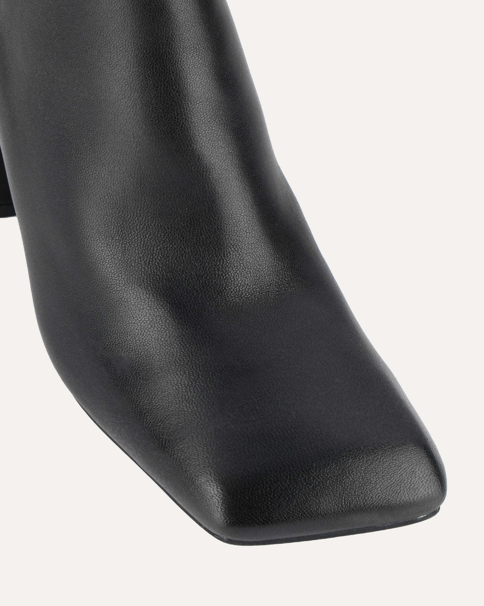 PARSON High Ankle Boots for Women - Genuine Black Leather Combat Boots - Perfect for Fall Fashion, Outdoor Hiking & Streetwear Style