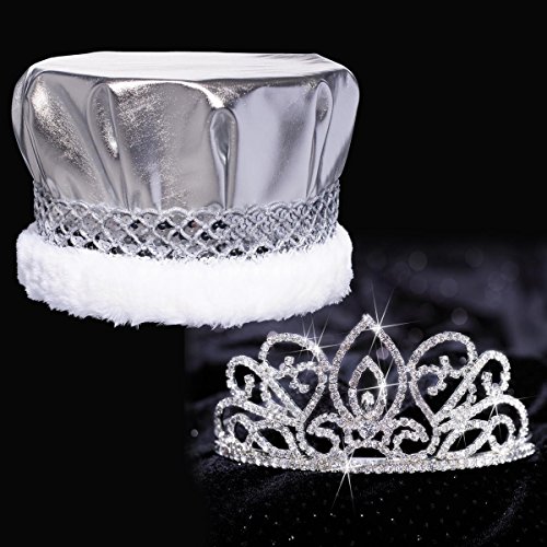 Silver with White Fur Crown
