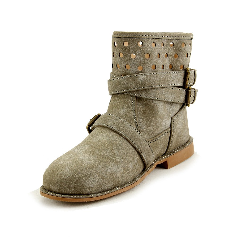The Doll Maker Flat Bootie - Women's Comfortable Slip-On Booties for Casual Wear, Indoor & Outdoor Use - Perfect for Home, Office, and Daily Errands